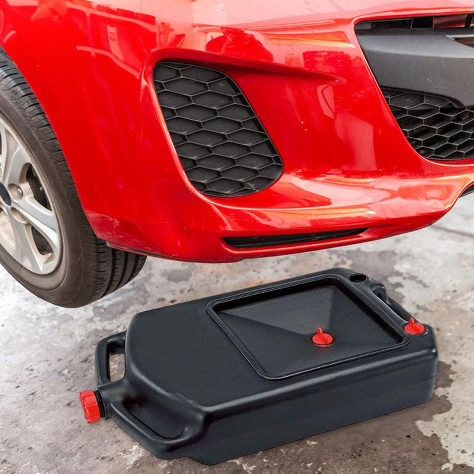 Kuntesetty Oil Drain Container Leakproof with Handle SUV Truck Vehicle RV Oil Drain Pan