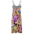 thumbnail image 4 of Seashell On The Beach Sleeveless Dress for Women Clothing Female Women's Summer Skirt, 4 of 6