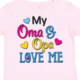 thumbnail image 4 of Inktastic My Oma and Opa Love Me with Hearts Boys or Girls Toddler T-Shirt, 4 of 5