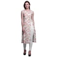 thumbnail image 1 of Bimba Printed Kurta Summer Wear Ladies Kurti Straight Tunic Tops Women, 1 of 6