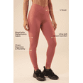 thumbnail image 6 of Women’s V Front High Waist Leggings, Moisture Wicking Activewear, 6 of 7