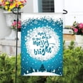 thumbnail image 4 of Winter Garden Flag - Double-Sided Happy Holidays & Merry Christmas Garden Flag - 12 x 18 Outdoor Flag - Happy New Year Garden Flag - Patio Decorations & Entryway Decor (Flag Stand Not Included) Christmas & New Year, 4 of 6