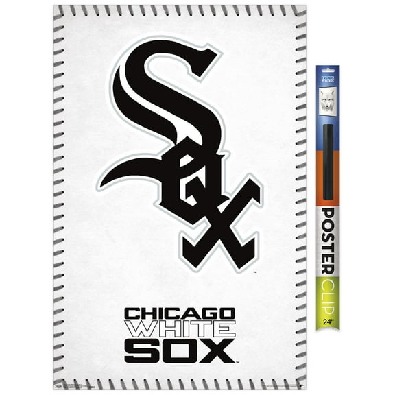 MLB Chicago White Sox - Logo 17 Wall Poster, 22.375" x 34"