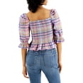 thumbnail image 2 of Tommy Hilfiger Womens Cotton Smocked Blouse, 2 of 2