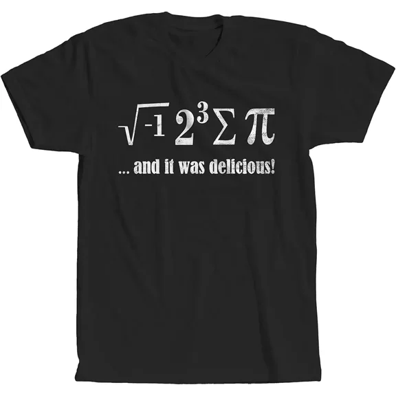 Men's Funny Math Pun I Ate Some Pi Equation T-Shirt