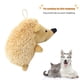 thumbnail image 1 of Erizo de peluche con sonido para Mascotas Ndcxsfigh juguete de erizo suave para Masticar marrón, 1 of 6