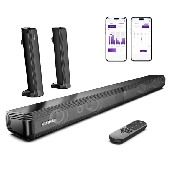 Barra de sonido ULTIMEA Apollo S40 2.2 canales 100 W Bluetooth 5.3 2025