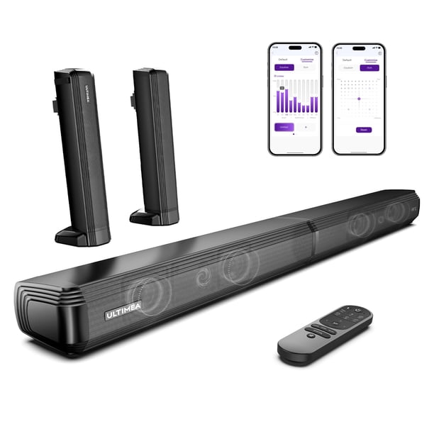 Barra de sonido ULTIMEA Apollo S40 2.2 canales 100 W Bluetooth 5.3 2025