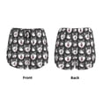 thumbnail image 3 of Gukieu Husky Print Women's Sports Shorts with Drawstring Elastic Waistband for Running, Yoga, Fitness-XX-Large, 3 of 7