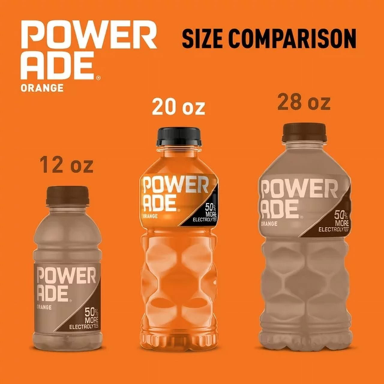 POWERADE Orange, 20 Oz Bottle