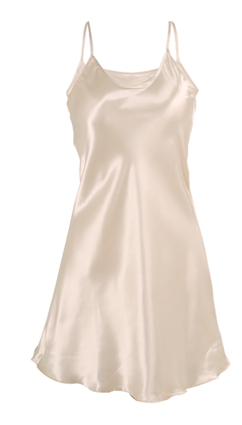 plus size satin slip