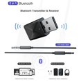 thumbnail image 6 of USB Bluetooth Transmitter Receiver Wireless Audio Adapter with 3.5mm Aux for TV PC Headphones Home Stereo, 6 of 9