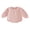 Pink, variant on Cenuakty Baby Boys Girls Romper Long Sleeve Round Neck Goose Embroidery Bodysuit Newborn Fall Playsuit