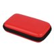 thumbnail image 4 of Estuche para unidad flash USB, accesorios digitales, cable, bolsa organizadora de almacenamiento para auriculares, nuevo (rojo), 4 of 5