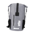 thumbnail image 1 of Mochila impermeable de 55 litros, diseño ergonómico, bolsa seca de PVC de 13 x 22,8 pulgadas, ligera y versátil para aventuras al aire libre. Gris, 1 of 8