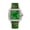 Green, variant on Elegant Female Watch, VVS Moissanite Accent & Durable Stainless Steel Build