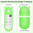 thumbnail image 4 of Funda de silicona para Google Tv Voice Remote Funda protectora antideslizante para Google Tv Remote (verde brillante), 4 of 5