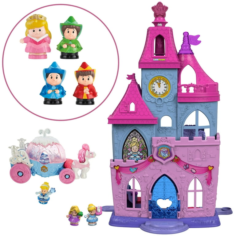 Disney princess magical wand deals palace by little people