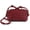 Dark Red, variant on Woven Crossbody Bags For Women, Small Handmade Purse Clutch Shoulderbag Handbag, Zipper Closure