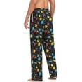 thumbnail image 5 of HPINK-T Cocktails Men's Pajama Pants Pjs Bottoms with Pockets Sleep Lounge Pants for Men, 5 of 13