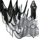 thumbnail image 3 of Decoración de fiesta de Halloween de terror, casas embrujadas, decoraciones para puerta al aire libre, tela espeluznante negra, gasa aterradora, accesorios góticos, 3 of 4
