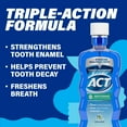 thumbnail image 6 of ACT Restoring Anticavity Fluoride Mouthwash, Cool Mint, 18 fl. oz., 6 of 13