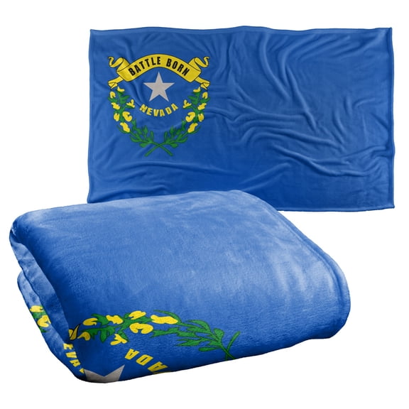 Nevada Flag Silky Touch Super Soft Throw Blanket 36" x 58"