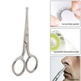 thumbnail image 2 of Ciseaux à Sourcils Droits Petits 9,2 cm en Acier Inoxydable Protection Délicate Ciseaux Multi-Usages pour Barbe Sourcils Type 2, 2 of 9