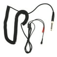 thumbnail image 3 of Reemplazo del cable de audio para auriculares, cable de audio en espiral para auriculares Cable de audio para auriculares Cable en espiral para instalación sin esfuerzo Sennheiser H, 3 of 8