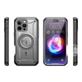 thumbnail image 2 of SUPCASE UBPro Mag for iPhone 16 Pro 6.3" Case with Stand, [Support MagSafe] [Built-in Screen Protector & Belt Clip] [Military-Grade Protection] Magnetic Phone Case for iPhone 16 Pro, 6.3", Gray, 2 of 8