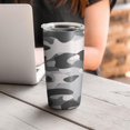 thumbnail image 4 of Camouflage 20oz Coffee Tavel Tumblers, Stainless Steel Mobile Tumbler, Vacuum Insulated Coffee Mug with Lid, Spill-Proof Travel Cup for Hot & Cold Drinks, 4 of 6