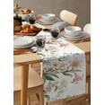 thumbnail image 6 of Vintage Spring Floral Table Runner 36 Inches, Summer Flowers Farmhouse Bed Runner Dresser Scarves Tabletop for Indoor Outdoor Parties/Ceremony/Banquet, 13"x 36", 6 of 8