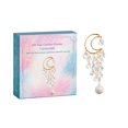 thumbnail image 6 of DIY Sun Catcher Making Kit, Make Your Own Rainbow Crystal Suncatcher, Alloy Ring Glass Beads Wind Chime Craft Set for Home Window Hanging Decor, Creative Gift for Girls Teens, 6 of 8