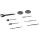 thumbnail image 2 of Kit de accesorios Dremel 735-01, herramienta rotativa para grabado de vidrio, 8 unidades, 2 of 6