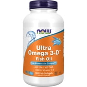 NOW Foods Ultra Omega-3D, 180 Softgel