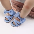 thumbnail image 3 of SROBPTY Sandals on, Kids Sandals, Toddler Sandals, Toddler Baby Girls Boys Baby Shoes Soft Sole Non-slip Baby Toddler Sandals, Blue, 0-3 Months, 3 of 8