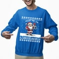 thumbnail image 2 of Christmas Sweatshirt, Trust Me I'm Santa's Lawyer Funny Christmas Sweatshirt, Witty Legal Profession Ugly Holiday Sweatshirt, Attorney Judge Gift for Law Students & Barristers, 2 of 5