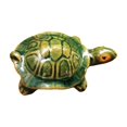 thumbnail image 1 of Simulated Ornament Ornament Mini Feng Shui Money Tortoise Figurine Ceramic Statue for Bonsai Fish Tank Decoration Ceramic Money, 1 of 8