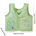 thumbnail image 2 of Chaleco bebé 3D lindo animal natación chaqueta traje de baño para niñas pequeñas niños verde, 2 of 6