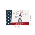 thumbnail image 3 of Dmlowu 4th of July Decorations Bathroom Rugs 16x24" Non Slip Patriotic Kitchen Mats for Floor Quicker Dry Comfortable Rugs for Living Room, 3 of 9