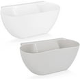 thumbnail image 1 of Hangable Organic Waste Collector Trays for Efficient Sorting Multipurpose Kitchen Compost Bins, 2-Pack, 1 of 5