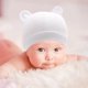 thumbnail image 2 of Gorro y guantes protectores para bebé recién nacido, gorro sin ala, gorro suave y bonito para niño, gorro de punto, gorro para niño de 0 a 6 meses, 3 piezas, 2 of 5