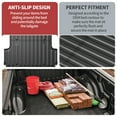 thumbnail image 4 of DIKSOAK 2022 Ridgeline Truck Bed Mat Bed Liner for 2017-2022 Honda Ridgeline - Custom Fit Cargo Mat for Honda Ridgeline Exterior Accessories All Weather Trunk Mat, 4 of 6