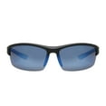 thumbnail image 2 of Piranha Eyewear Academy Half Frame Polarized Sport Sunglasses with Blue Mirror Lens, 2 of 4