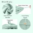 thumbnail image 3 of 1 Pcs Microfiber Hair Towel,Super Absorbent Quick Dry Hair Turban for Drying Curly, Long & Thick Hair ,Non-Frizz Hair Wraps (Green), 3 of 5