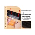 thumbnail image 4 of Bag Sealer Wrap Sealer Vacuum Sealer Packaging Machine With Free 10pcs Vacuum Bags Household Black Food Vacuum Sealer, 4 of 6