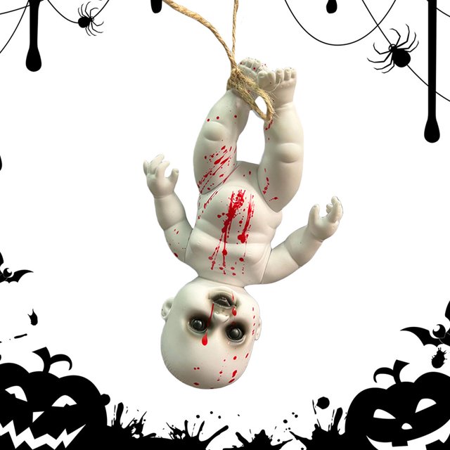 Muñeca Bebé Aterradora Fantasma Halloween para Bar Casa Embrujada