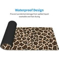 thumbnail image 3 of Leopard Gaming Mouse Pad Large Mouse Pad (31.5x11.8 Inch) Non-Slip Rubber Base Large Desk Mat Desk Protector for Home Office Gaming Work, 3 of 5