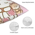 thumbnail image 3 of Hello Kitty Pillow Cover, Square Throw Pillow Cases For Couch Sofa Bed Living Room,Home Decorative, 12"X12", 3 of 9