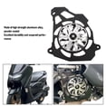 thumbnail image 4 of Motorcycle Radiator Guard Aluminium Alloy Improve Riding Stability Water Tank Guard for NMAX155 NVX155 AEROX155 Replacement 2016-2023, 4 of 7